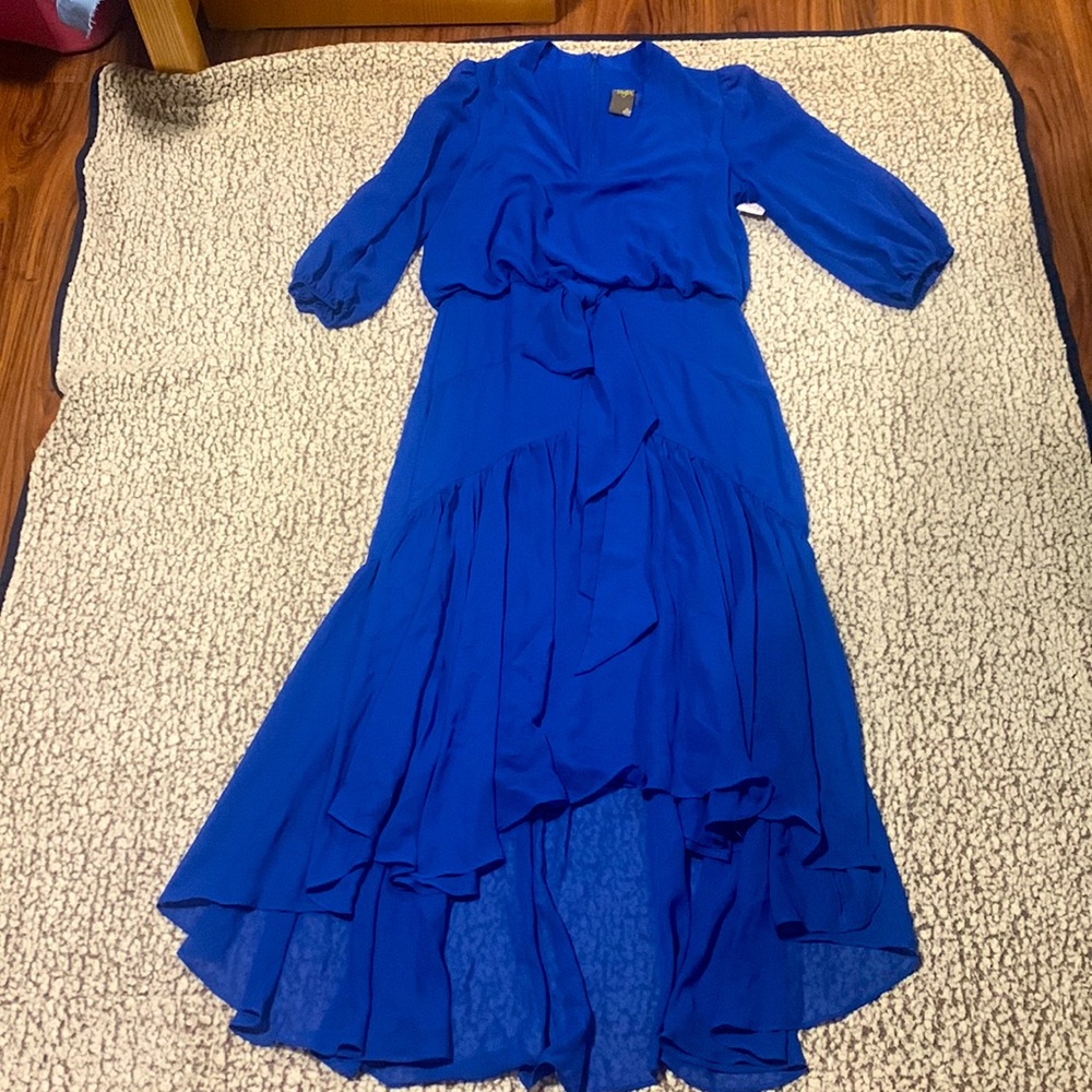 Royal blue dress